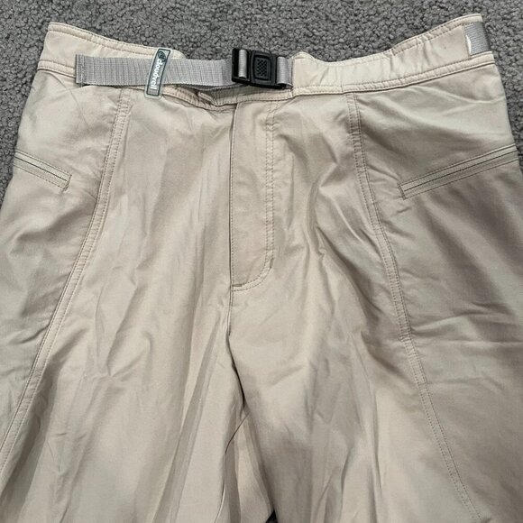 CLOUDVEIL 100% Nylon Performance Hiking Pants Multiple Zip Pockets Self Belt 34 - Picture 2 of 13